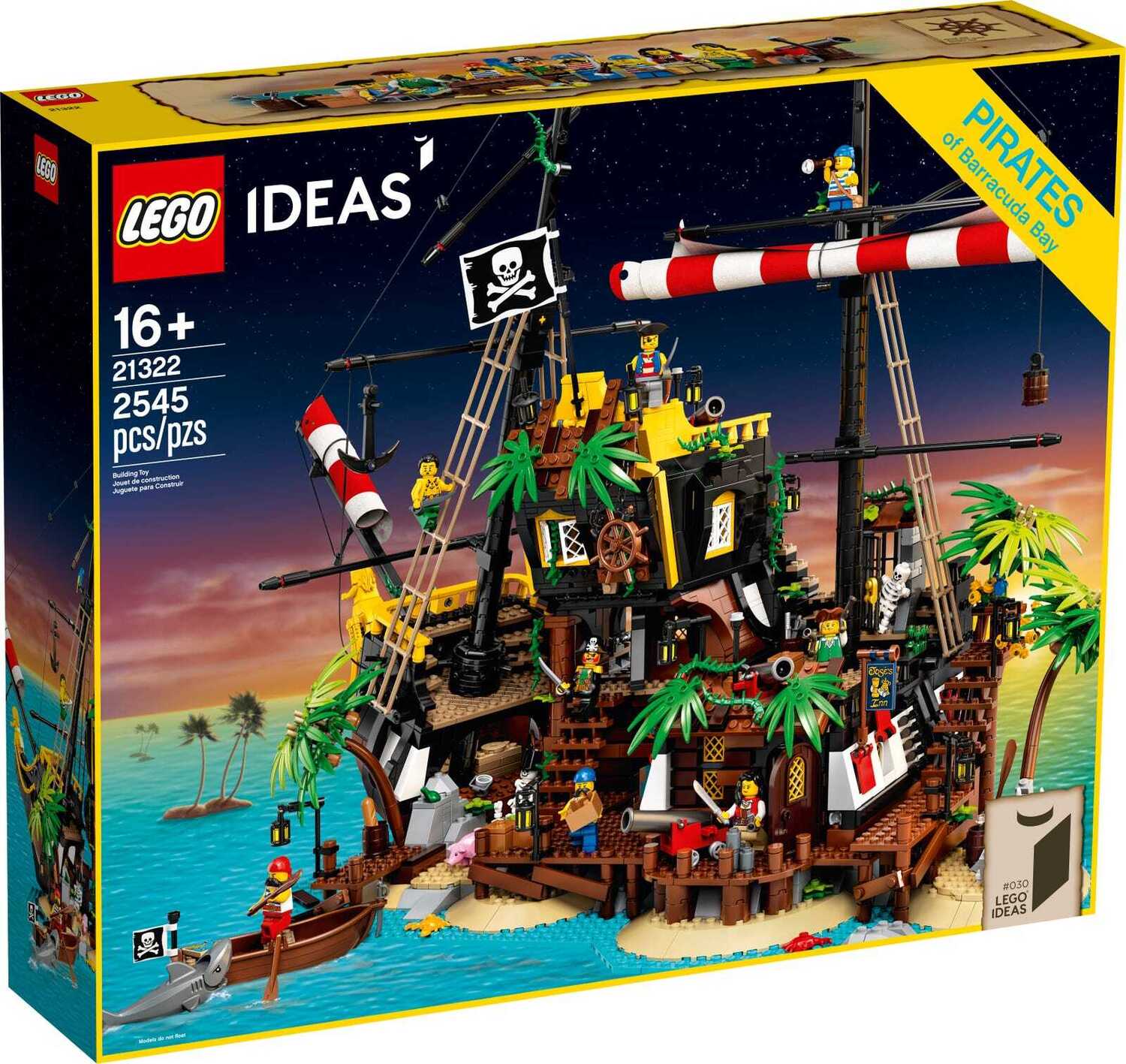 Конструктор LEGO Ideas Пираты из залива Барракуда 21322 фото 
