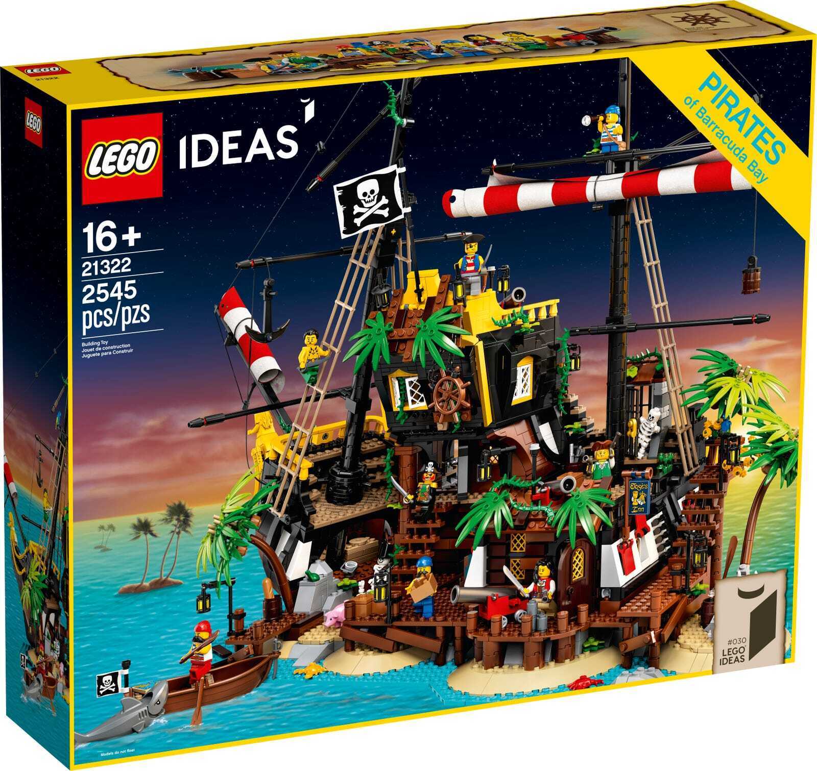 Конструктор LEGO Ideas Пираты из залива Барракуда 21322 фото 1