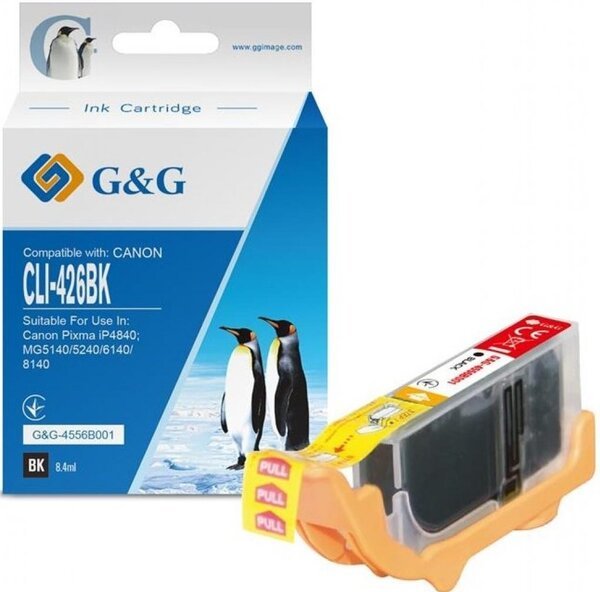 Акція на Картридж G&G для Canon PIXMA iP4840;MG5140/5240/6140/8140 (G&G-4556B001) від MOYO