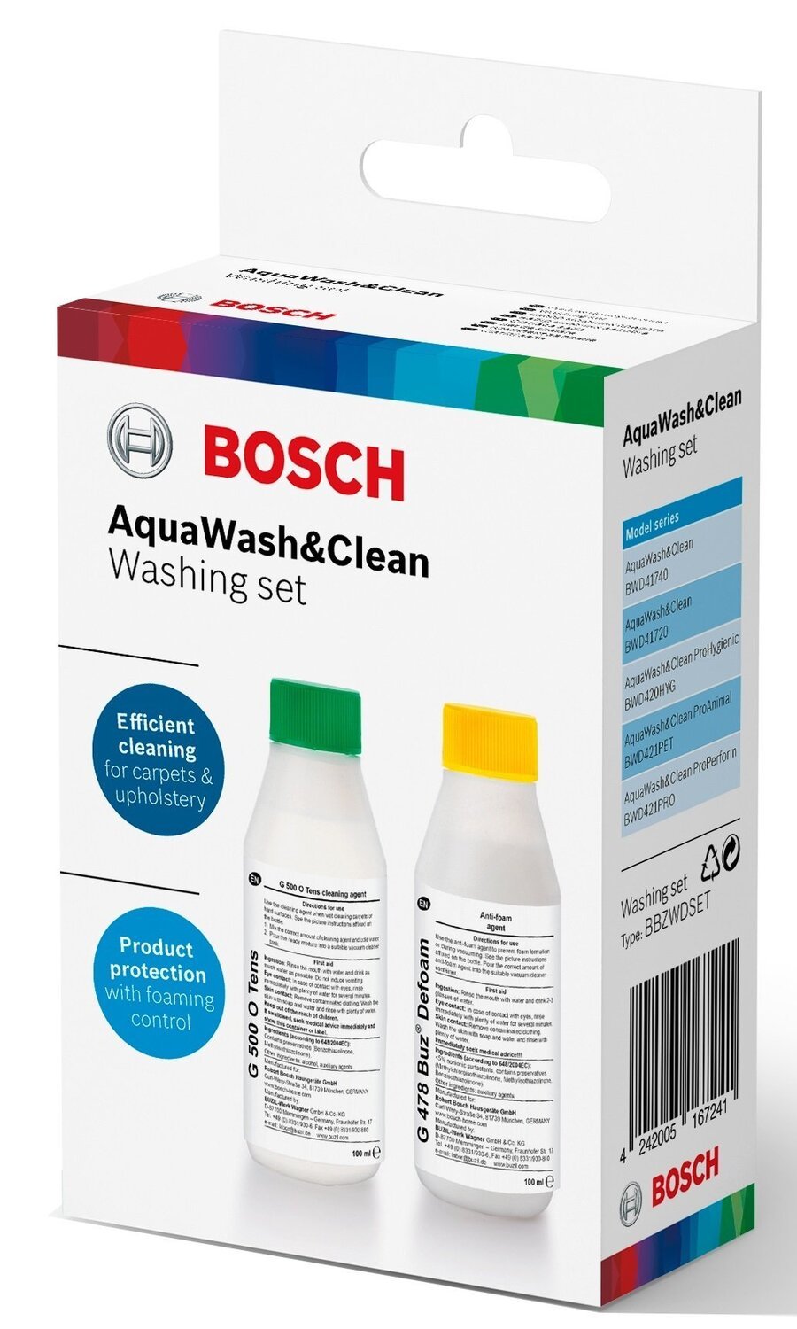 Моющее средство Bosch BBZWDSET фото 
