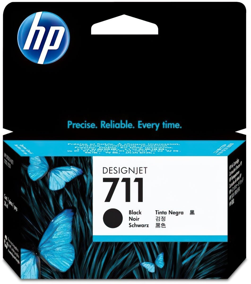  Картридж струменевий HP No.711 DesignJet 120/520 Black 38 ml (CZ129A) фото