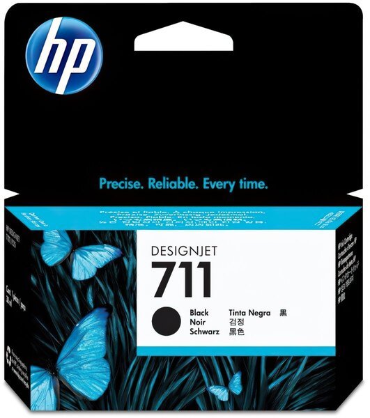Акція на Картридж струйный HP No.711 DesignJet 120/520 Black 38 ml (CZ129A) від MOYO