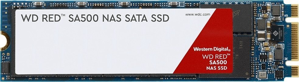 SSD накопичувач WD Red 1TB M.2 2280 SATA (WDS100T1R0B)фото1