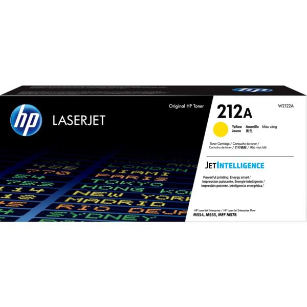 

Картридж HP 212A CLJ M554/M555/M578 Yellow (W2122A)