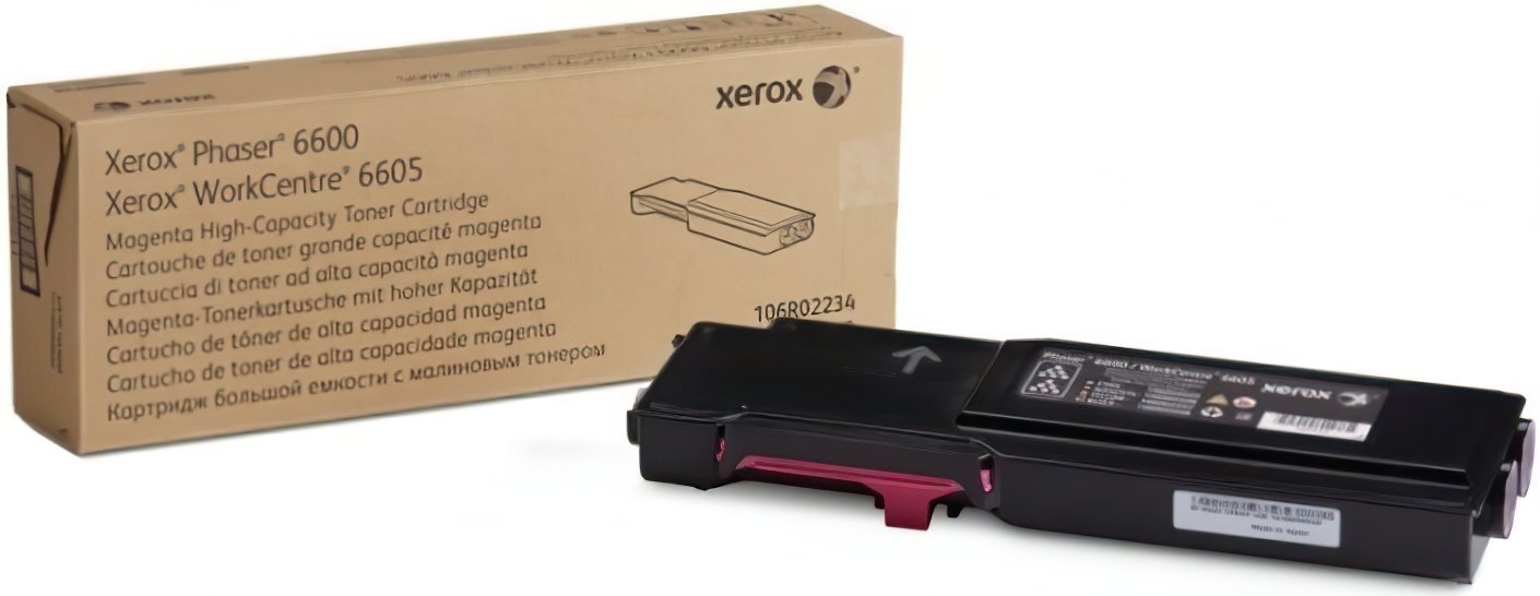 Картридж лазерный Xerox PH6600/WC6605 Magenta,Max (106R02234) фото 