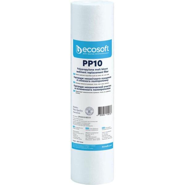 

Картридж из вспененного полипропилена Ecosoft 2.5х10" 10 мкм