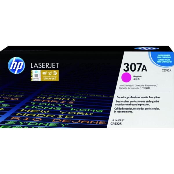 

Картридж лазерный HP CLJ CP5220 series magenta (CE743A)