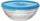 Контейнер Duralex Lys Carre круглый с синей крышкой 14 см, 500 мл (9065AM12)