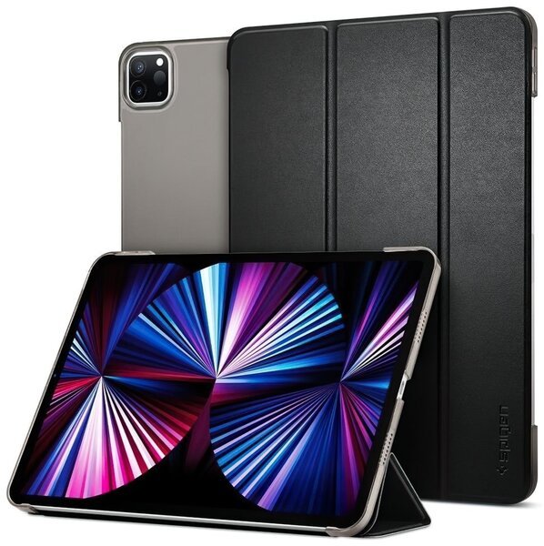 

Чехол Spigen для Apple iPad Pro 11" (2021) Smart Fold Black (ACS02887)