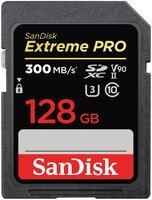 Карта пам`яті SanDisk SDXC 128GB C10 Extreme Pro UHS-II U3 V90 R300/W260MB/s (SDSDXDK-128G-GN4IN)