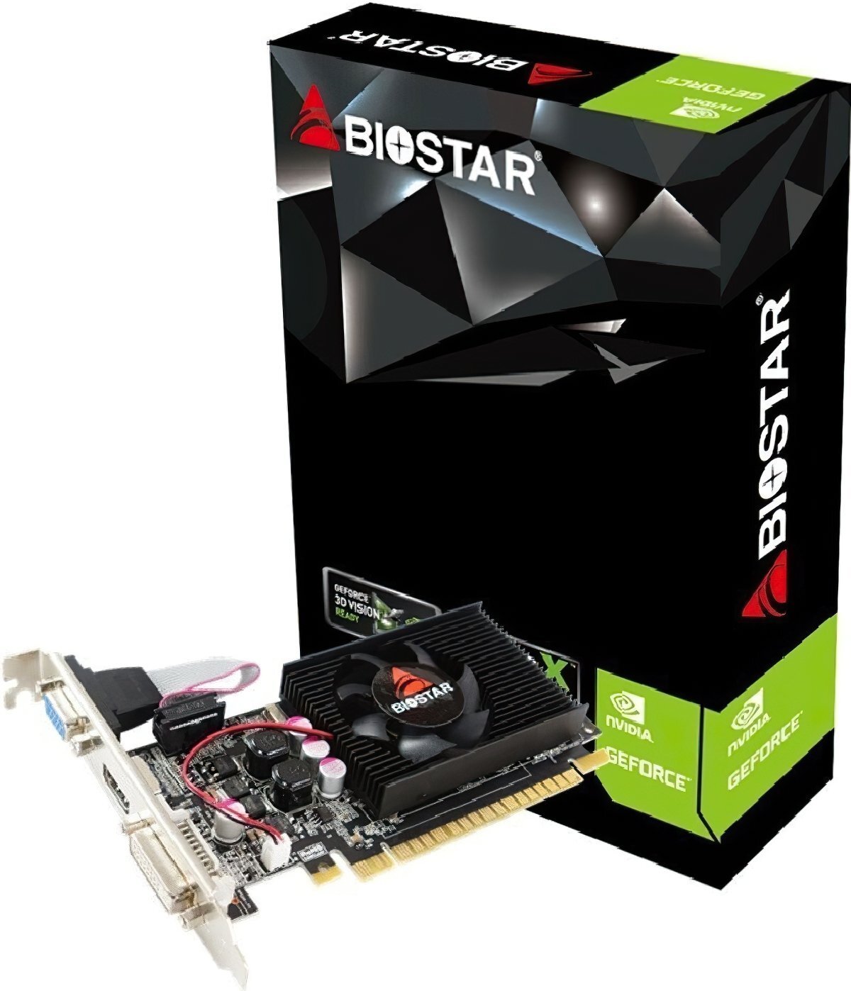 Видеокарта Biostar GeForce GT210 1GB DDR3 (G210-1GB_D3_LP) фото 1