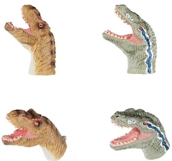 

Игровой набор Same Toy Пальчиковый театр 2 ед, Тиранозавр и Велоцираптор X236Ut-1