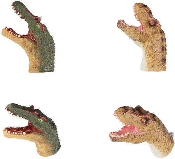 

Игровой набор Same Toy Пальчиковый театр 2 ед, Спинозавр и Тиранозавр X236Ut-3
