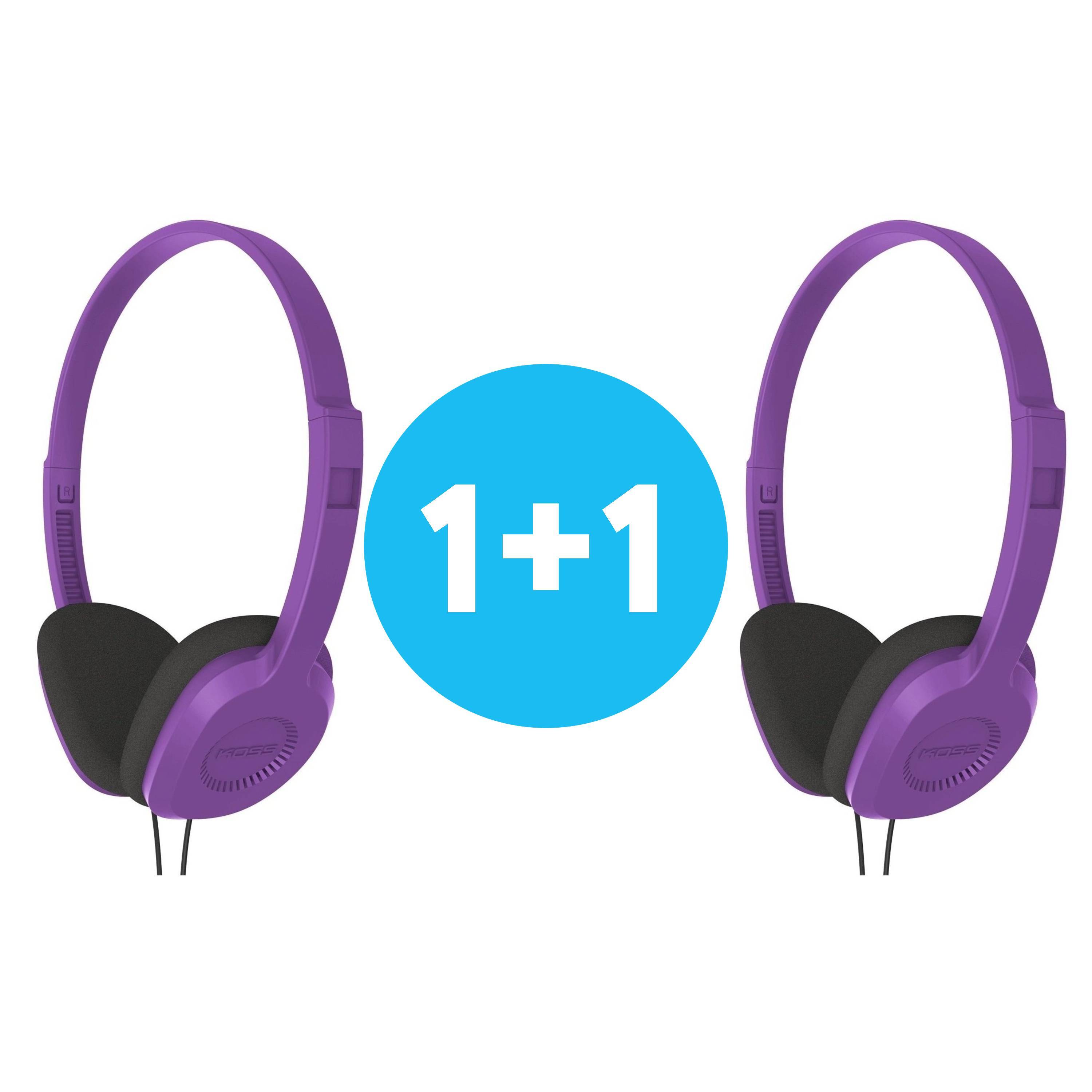 Наушники Koss KPH8v On-Ear Violet (195645.101) фото 1