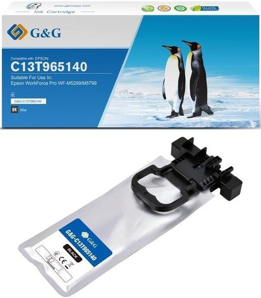 

Картридж G&G до Epson WorkForce Pro WF-5299DW/M5799DWF/M5298DW (10000стор)