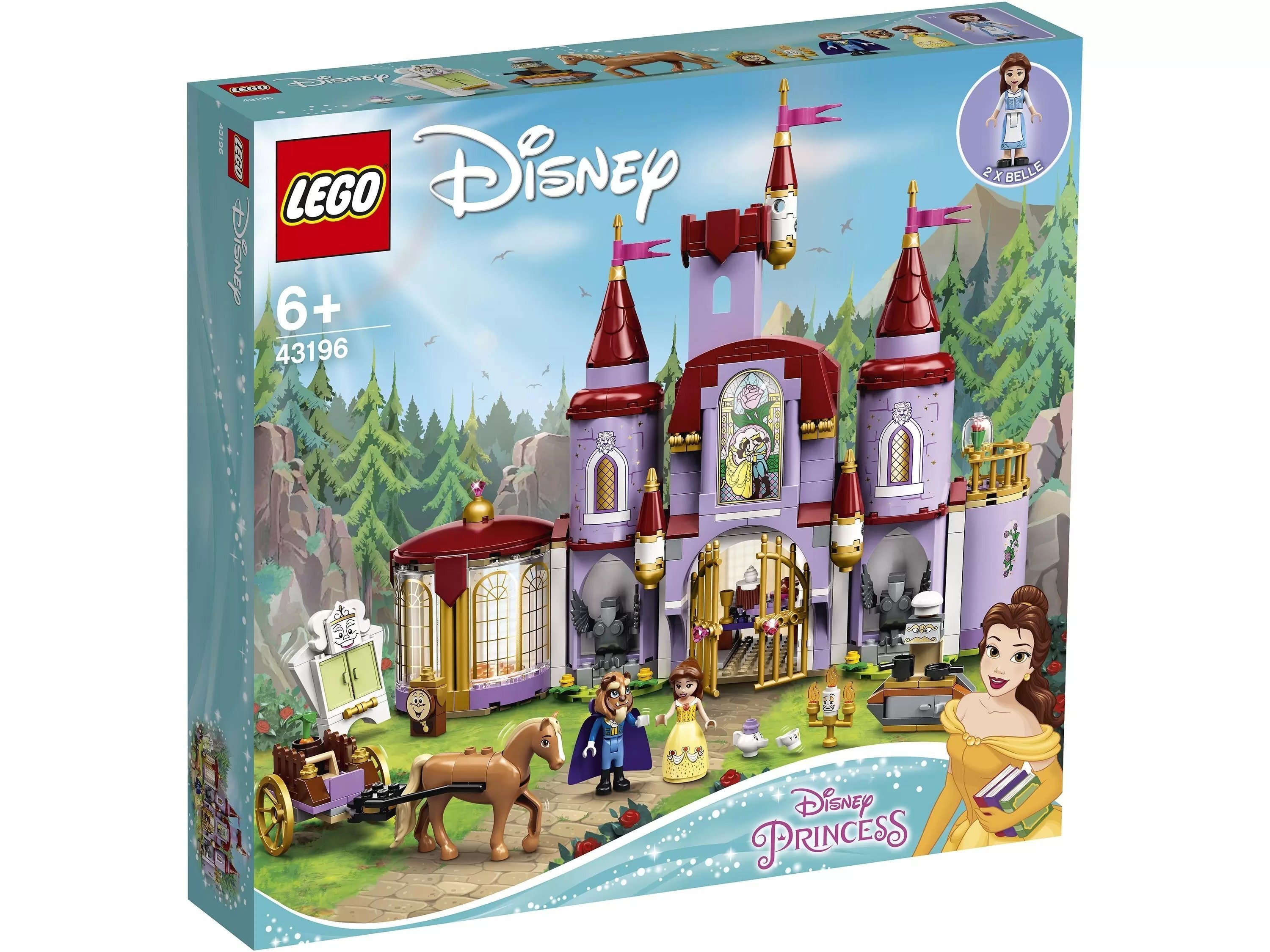LEGO 43196 Disney Princess Замок Белль та Потворифото1