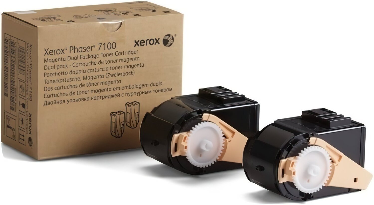 Тонер-картридж лазерный Xerox PH7100 Magenta,Max (106R02610) фото 