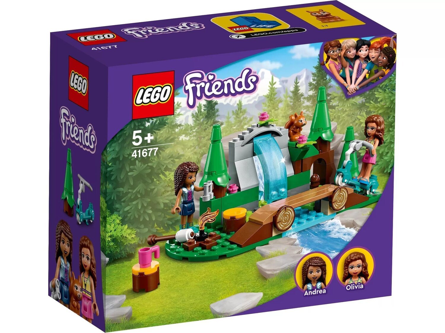 LEGO 41677 Friends Лесной водопад фото 