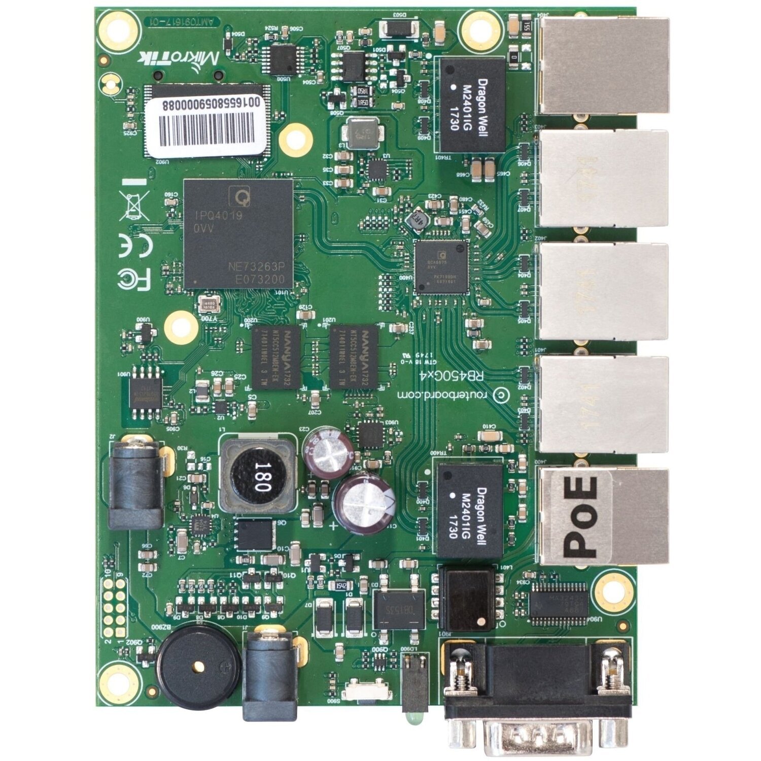 Маршрутизатор MikroTik RouterBOARD RB450Gx4 (RB450Gx4) фото 