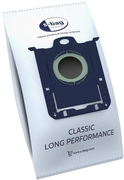 Синтетичні мішки Electrolux E201S типу S-bag Classic Long Performance 3.5л, 4шт (E201S)фото