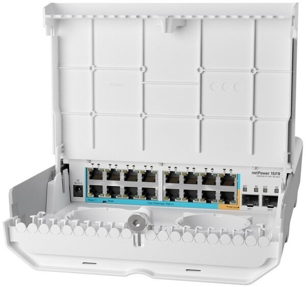 Коммутатор MikroTik Cloud Router Switch netPower 15FR (CRS318-1FI-15FR-2S-OUT)