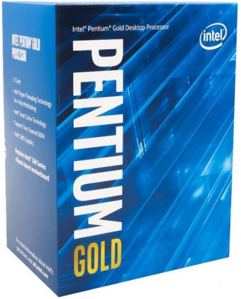 ЦПУ Intel Pentium Gold G6605 2/4 4.3GHz 4M LGA1200 58W box фото 