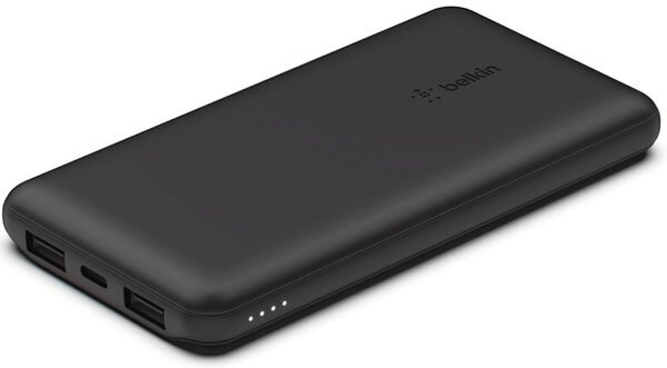 Акція на Портативный аккумулятор Belkin 10000mAh, 15W Dual Black (BPB011BTBK) від MOYO