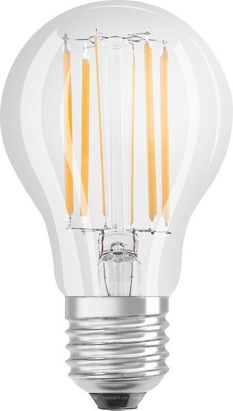 Акція на Светодиодная лампа Osram LedSCLA75D 9W/827 DIM 230V FIL E27 (4058075436886) від MOYO