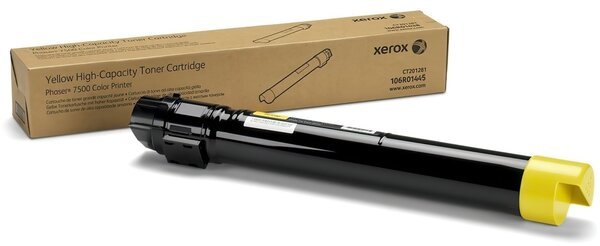 Тонер-картридж лазерний Xerox PH7500 Yellow, Max (106R01445) 