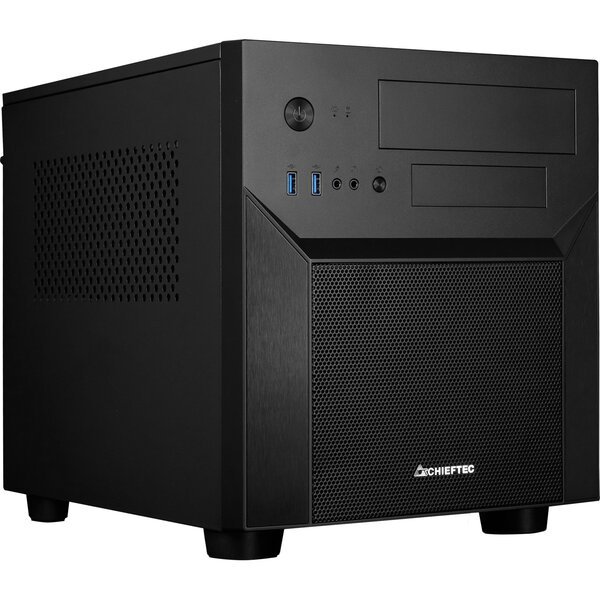 Акція на Корпус CHIEFTEC Gaming Cube CI-02B,без БП, 2xUSB3.0,черный,mATX (CI-02B-OP) від MOYO