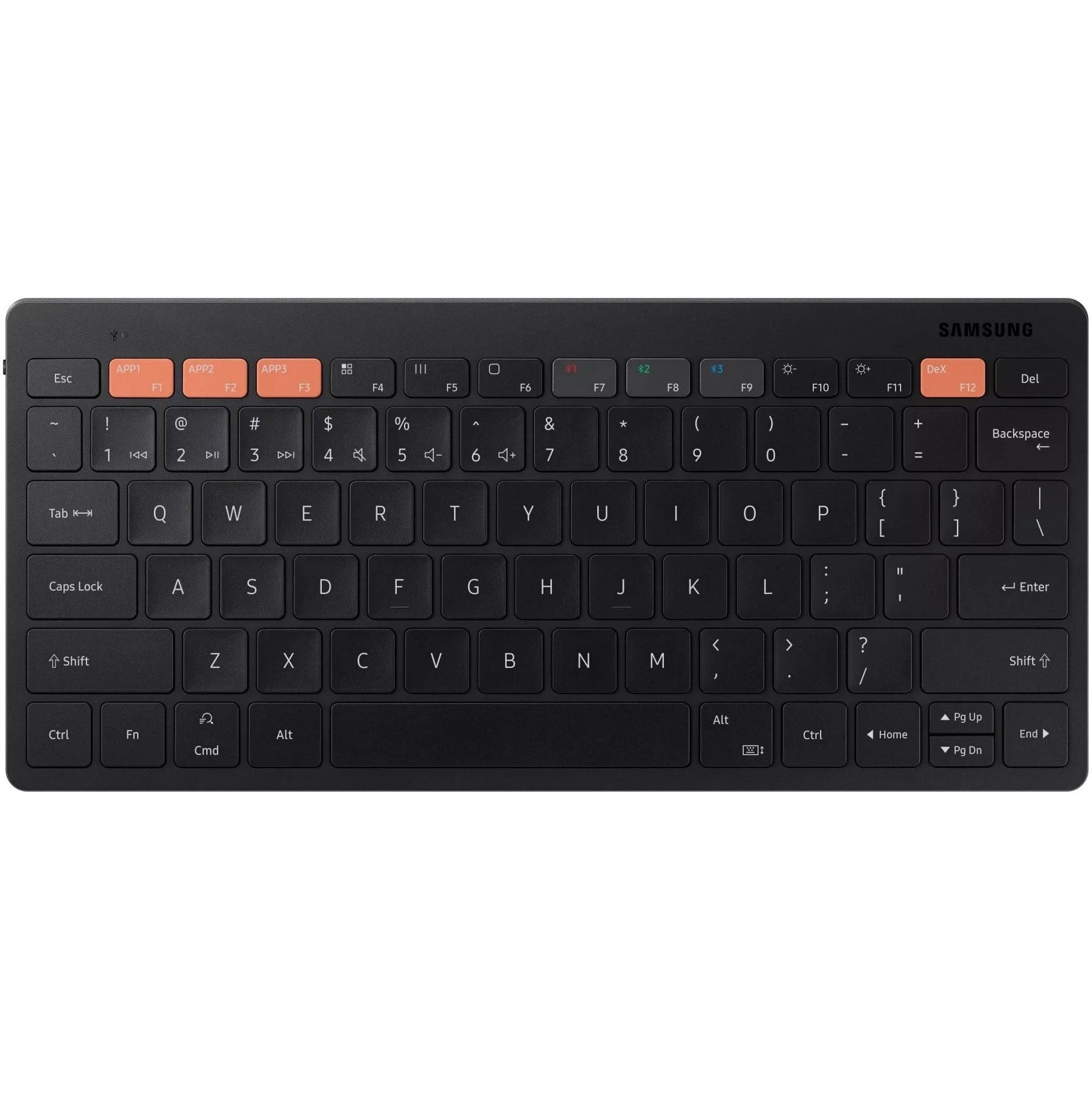 Беспроводная клавиатура Samsung Smart Keyboard Trio 500 Black (EJ-B3400BBRGRU) фото 1