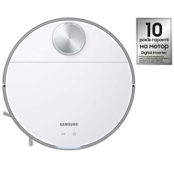 Акція на Робот-пылесос Samsung VR30T85513W/UK від MOYO