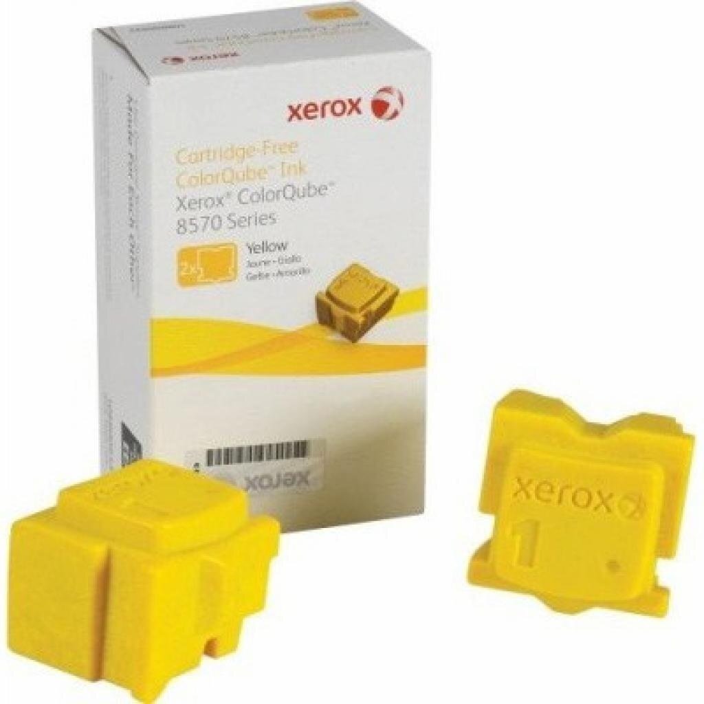 Брикеты твердочернильные Xerox CQ8570 Yellow (108R00938) фото 