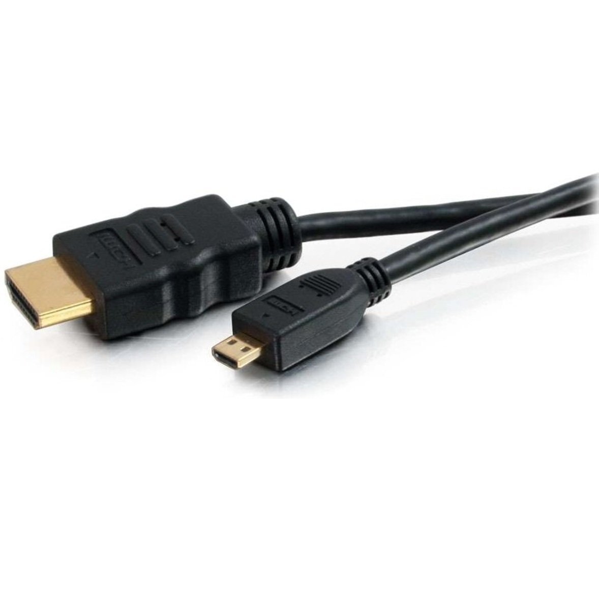 Кабель переходник C2G HDMI micro на HDMI 0.5м 10.2Gbps (CG82026) фото 
