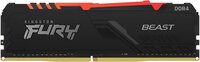 Пам'ять для ПК Kingston DDR4 3200 16GB Kingston FURY Beast RGB (KF432C16BBA/16)