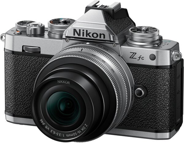 Акція на Фотоаппарат NIKON Z fc + 16-50 VR Silver (VOA090K002) від MOYO