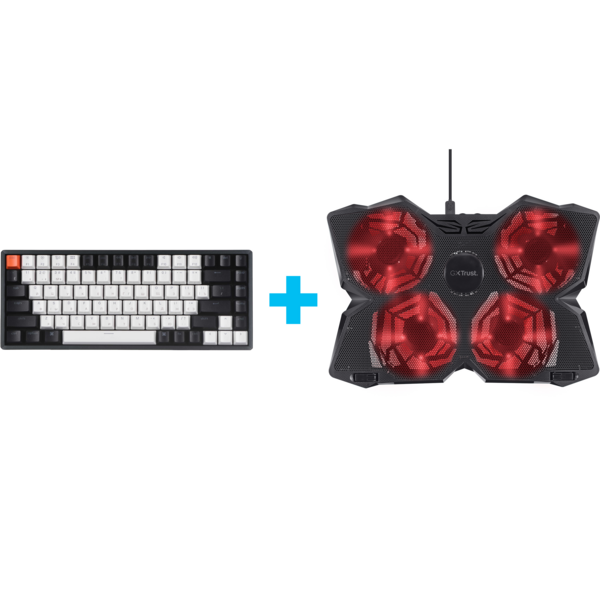 Акція на Клавиатура Keychron K2 84 keys, Aluminum Frame Hot-Swap Gateron RGB, Red (K2C1H_Keychron) від MOYO