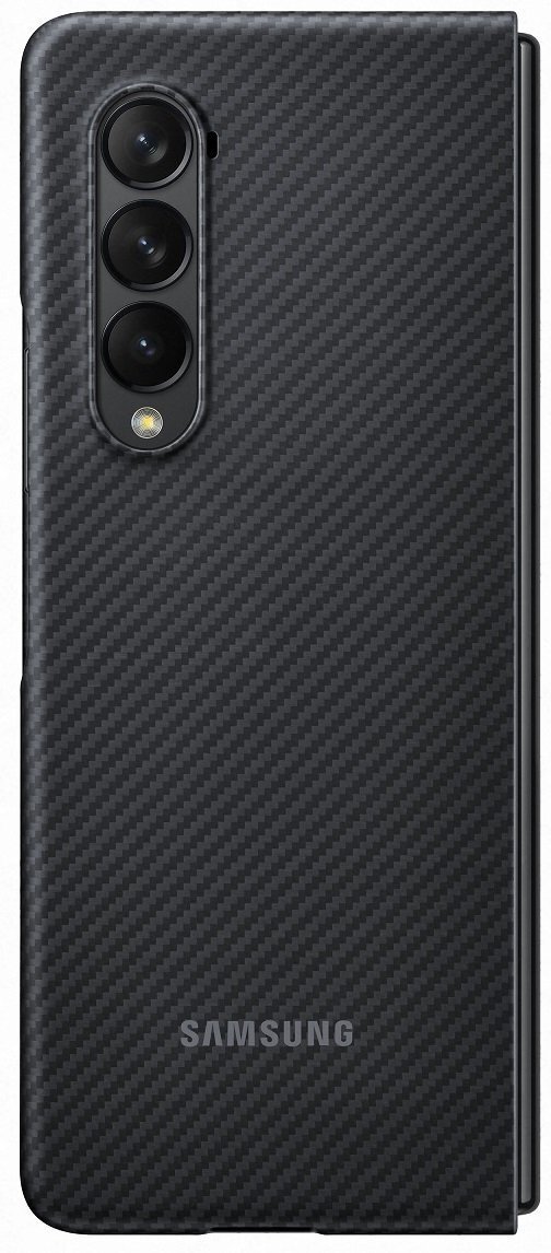 Чохол Samsung для Galaxy Fold 3 Aramid Cover Black (EF-XF926SBEGRU)фото1