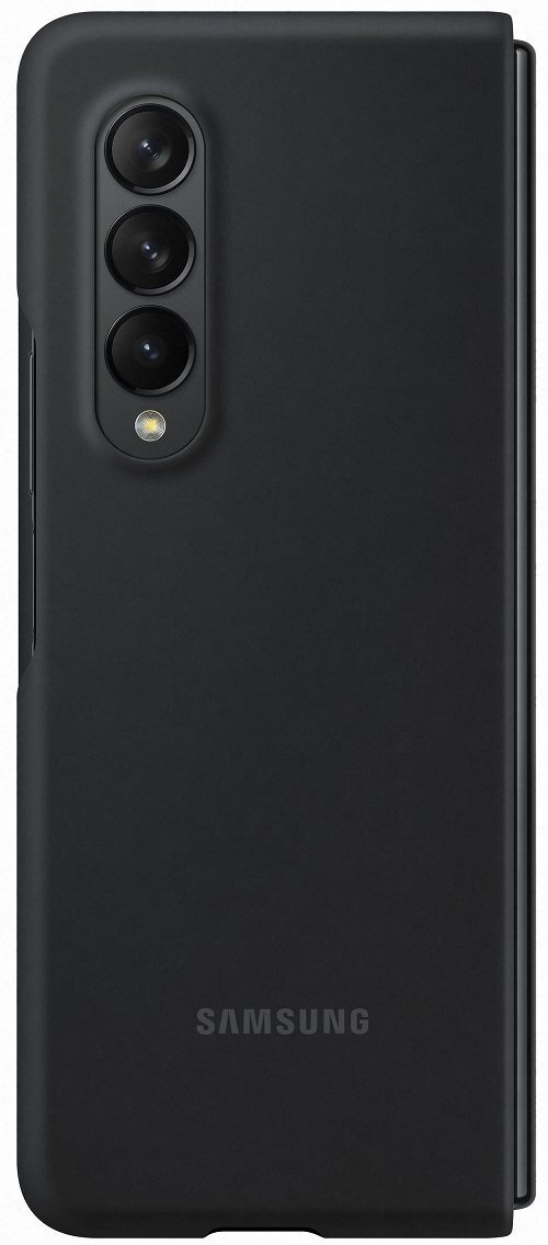 Чехол Samsung для Galaxy Fold 3 Silicone Cover Black (EF-PF926TBEGRU) фото 