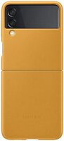 Чохол Samsung для Galaxy Flip 3 Leather Cover Mustard (EF-VF711LYEGRU)