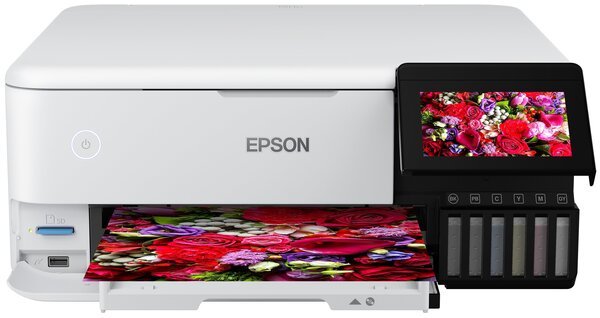 Акція на МФУ струйное А4 Epson L8160 Фабрика печати c WI-FI (C11CJ20404) від MOYO