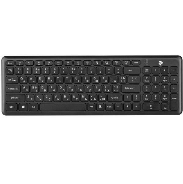 

Клавиатура 2E KS230 Slim WL Black (2E-KS230WB)