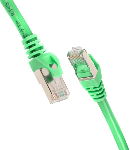 Акція на Патч-корд 2E Cat 5e, UTP, RJ45, 26AWG, 7/0.16 Cu, 1.00 m, PVC, Green (2E-PC5ECOP-100GRN) від MOYO