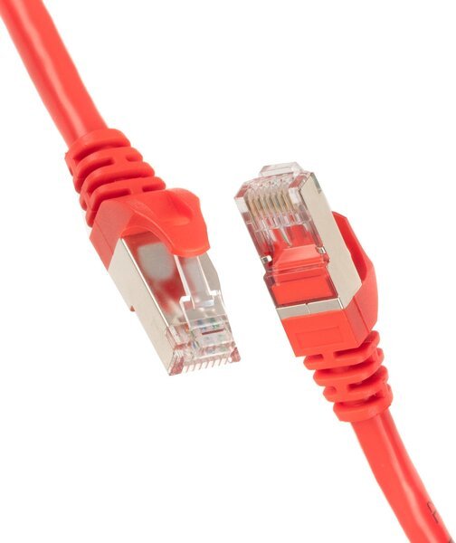 Патч-корд 2E Cat 5e, UTP, RJ45, 26AWG, 7/0.16 Cu, 1.00 m, PVC, Red (2E-PC5ECOP-100RD)