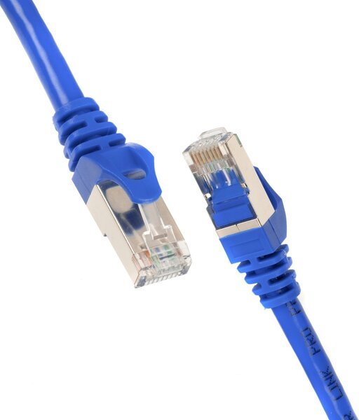 Патч-корд 2E Cat 6, UTP, RJ45, 26AWG, 7/0.16 Cu, 0.50 m, PVC, Blue (2E-PC6COP-050BL)