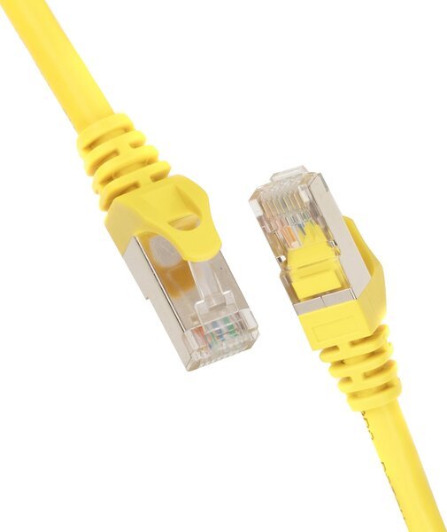 Акція на Патч-корд 2E Cat 6, UTP, RJ45, 26AWG, 7/0.16 Cu, 1.50 m, PVC, Yellow (2E-PC6COP-150YLW) від MOYO