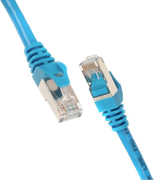 Акція на Патч-корд 2E Cat 6, S-FTP , RJ45, 4Х2 27AWG, 7/0.14 Cu, 1.50 m, PVC, Blue (2E-PC6SFTPCOP-150BL) від MOYO