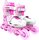 Ролики Neon INLINE SKATES Розовый (размер 34-38)