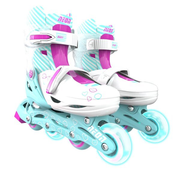 Ролики Neon Inline Skates Бирюзовый (размер 34-38)