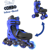 Роликовые коньки Neon Combo Skates Синий (Размер 30-33)